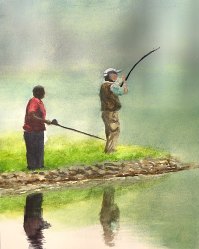 Fishing Buddies(Prints Only)