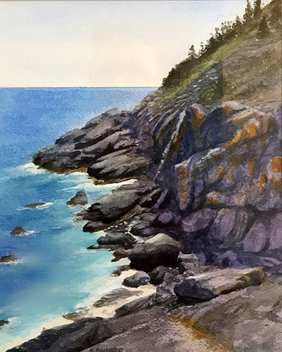 Monhegan Island Coastline