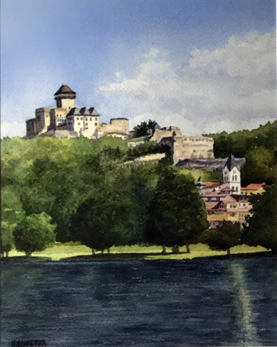 Trencin Castle, Slovakia